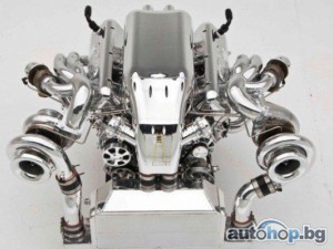 10,4-литров V8 агрегат с туин турбо и 1400 к.с. от Nelson Racing Engines