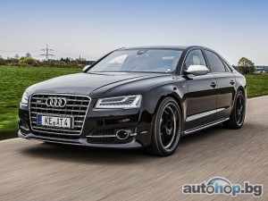 Abt Audi S8: луксозният лайнер спринтьор