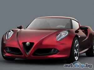 Alfa Romeo 4C Concept at the “Mille Miglia 2011” parade
