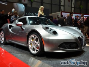 Alfa Romeo 4C в завършен вид