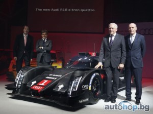 Audi R18 e-tron quattro има лазерни фарове