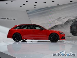 Audi RS6 Avant направи европейския си дебют