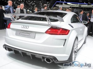 Audi TT Quattro Sport блесна с 420 к.с. в Женева