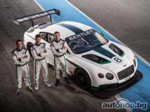 Bentley обяви пилотите на Continental GT3