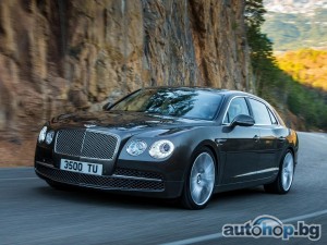 Bentley показа предстоящия Continental Flying Spur