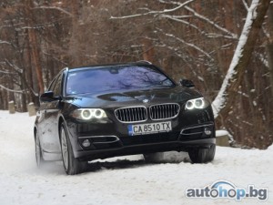 BMW 520d xDrive Touring: идеалният спътник за ски-ваканцият