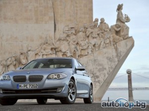 BMW ActiveHybrid 5 - в България през март