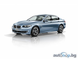 BMW ActiveHybrid 5 – най-мощният и най-икономичният хибрид в сегмента си