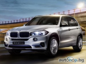 BMW Concept X5 eDrive: хибрид с двойно задвижване