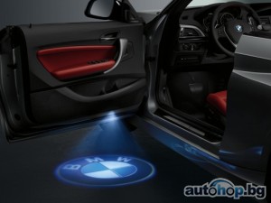 BMW с нова екстра – LED проектор във вратата