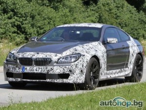 BMW тества новия M6 по улиците на Мюнхен