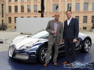 Bugatti представи порцеланово Grand Sport в Берлин