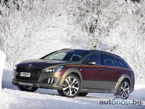 Castagna сложи туид и кухня в Peugeot 508 RXH