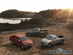 Chevrolet Colorado дебютира в Тайланд