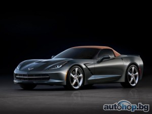 Chevrolet с първи снимки на Stingray кабриолет