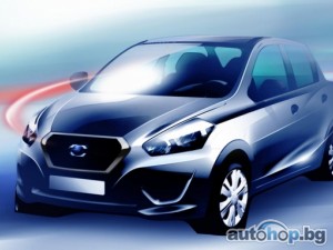 Datsun показа скици на първия си модел