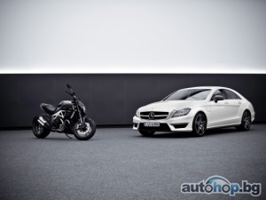 Diavel AMG и CLS 63 AMG – открийте приликите