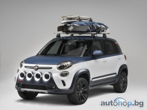 Fiat 500L Vans дебютира в Калифорния