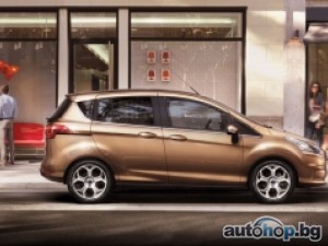 Ford B-MAX спира активно в града сам