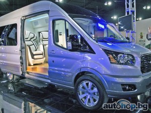 Ford Transit Skyliner Concept: от товарно магаре – луксозен лайнер