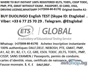 Genuine Best NOTES,PASSPORTS,ID TOEFL,IELTS,PTE,GMAT WITHOUT EXAM.(Telegram: +33677257029