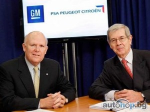 GM със 7% от Peugeot официално