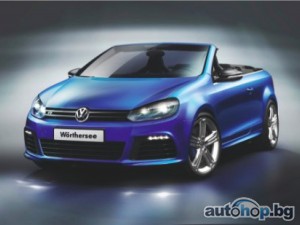 Golf R Cabriolet с премиера на Wоrthersee 2011