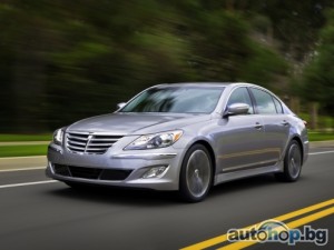 Hyundai Genesis 2012 впечетлява с мощност, техлологии и дизайн