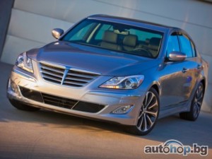 Hyundai Genesis 2012 впечетлява с мощност, технологии и дизайн 