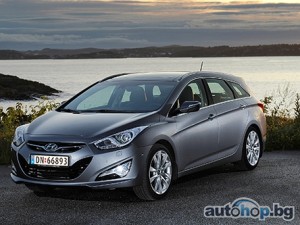 Hyundai i40 бe оценен с 5 звезди от Euro NCAP