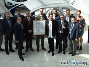 Hyundai беше удостоен със златната награда EuroCarBody