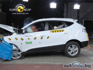 Hyundai отбеляза хеттрик в безопасността - ix35 получи 5 звезди от Euro NCAP