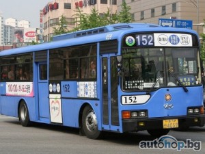 Hyundai показа първия си хибриден автобус на природен газ
