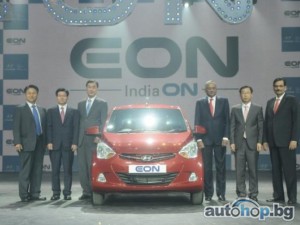 Hyundai представи Eon в Индия