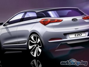 Hyundai представи скици на новото i20