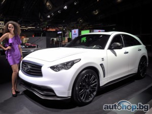 Infiniti FX Sebastian Vettel Version влиза в серийно производство