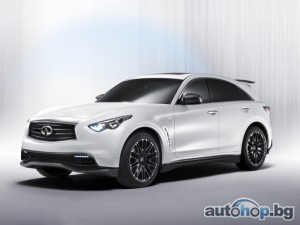 Infiniti FX50 Sebastian Vettel пристигна в България