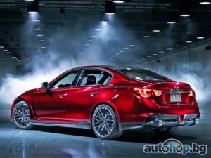 Infiniti Q50 Eau Rouge Concept: вдъхновен от моторспорта