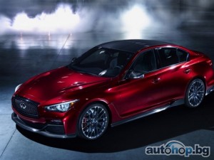 Infiniti Q50 Eau Rouge идва в Женева с двигател