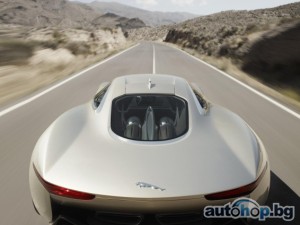 Jaguar C-X75 ще бъде хибрид и ще генерира 500 к.с.