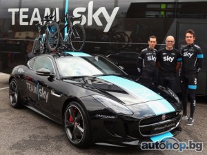 Jaguar показа F-Type R Coupe за Тур дьо Франс