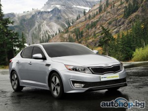 KIA Optima Hybrid с разход от  6 л/100 км