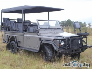 Land Rover със специален Defender за сафари