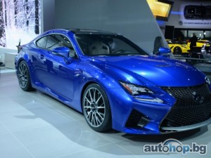 Lexus RC F Coupe изгря на NAIAS