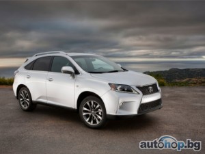 Lexus RX 350 F Sport дебютира в Ню Йорк