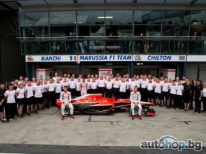 Marussia F1 ще ползва двигатели Ferrari