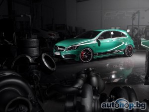 Mercedes A45 AMG стана по-пикантен