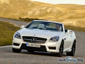 Mercedes-Benz SLK 55 AMG е вече официален