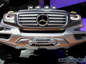 Mercedes-Benz показа полицейския си SUV на живо