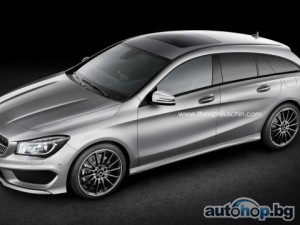 Mercedes CLA Shooting Brake идва през 2015 г.